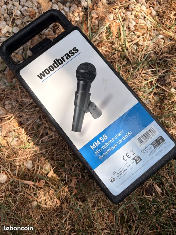 Microphone chant Woodbrass MM5S + mallette – 12 (image 1)