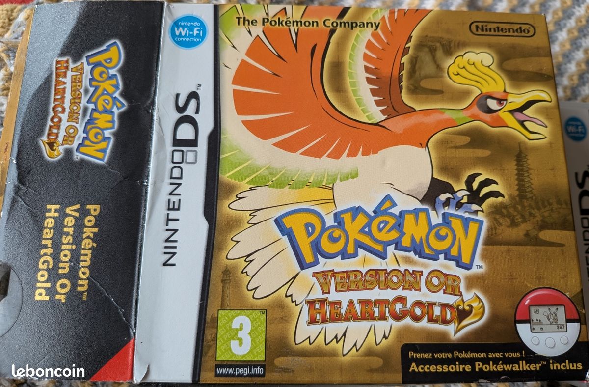 Pokémon Heartgold Nintendo DS boîte uniquement, sans le jeu (image 2)