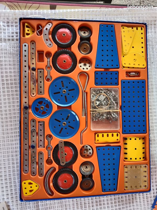 Boîte Meccano n°5 ref.030205 incomplète (voir description) - Collection