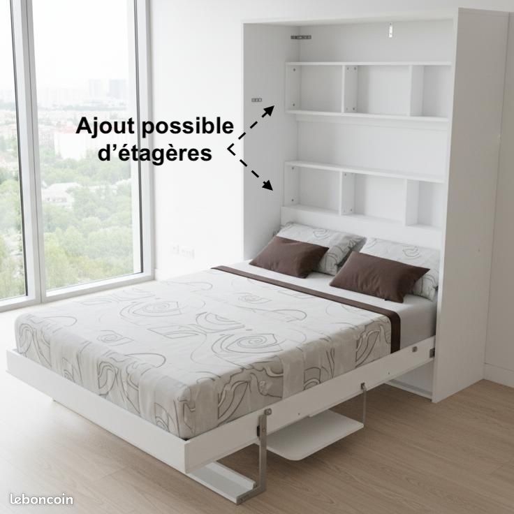 đ-30%đ đ«đ· LIT-BUREAU (17) (Lit-Relevable / Lit-Escamotable / Armoire-Lit) (image 9)