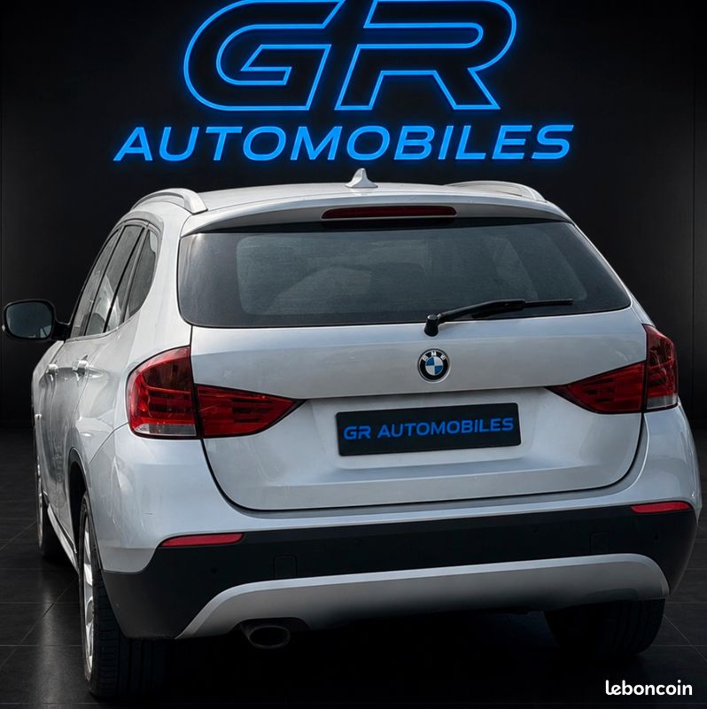 Bmw x1 x 1 E84 18D 18 D 143CH LUXE GRIS SUV XDRIVE GPS / BLUETOOTH CUIR / TOIT OUVRANT PANORAMIQUE (image 7)