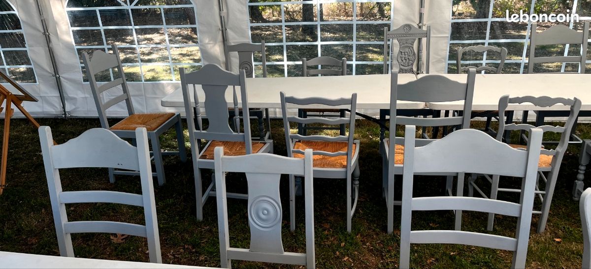 27 chaises en lot ou à l'unité (image 4)