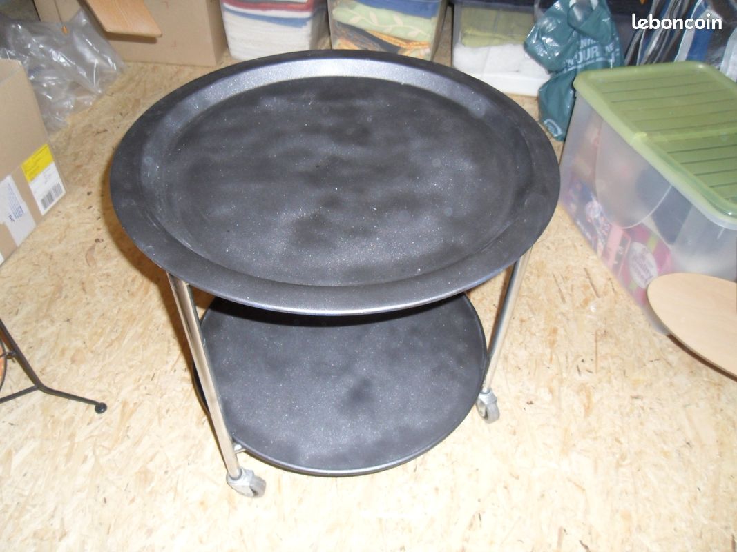 Table a roulettes mobile VINTAGE (image 1)