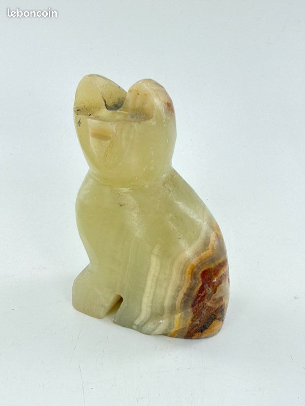 Magnifique chat, vintage en marbre Onyx (image 2)