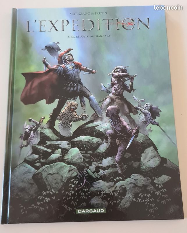 Bd - L' expédition tome 2 - la révolte de Niangara - Marazano & Frusin (image 1)