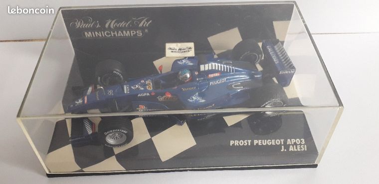 PROST PEUGEOT AP03 GP 2000 N. HEIDFELD MINICHAMPS 1:43
