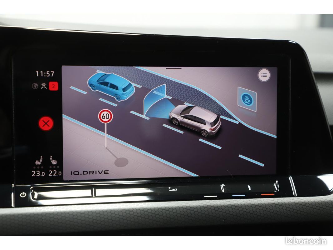 Volkswagen golf viii gti 2.0 tsi 245 dsg 7 camera/carplay/ja18/s.chauffants (image 26)