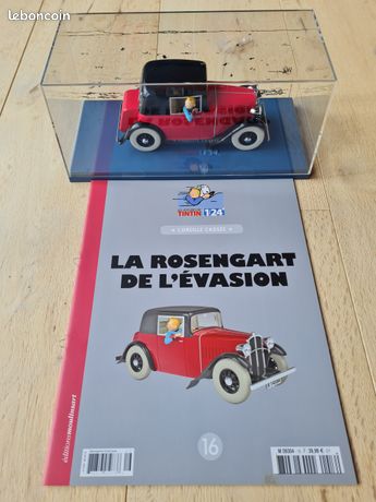 Voiture Tintin N*45 au 1/24e - Collection