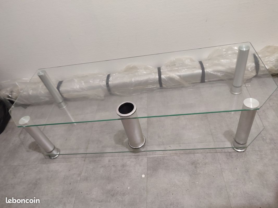 Meuble TV en verre (image 1)