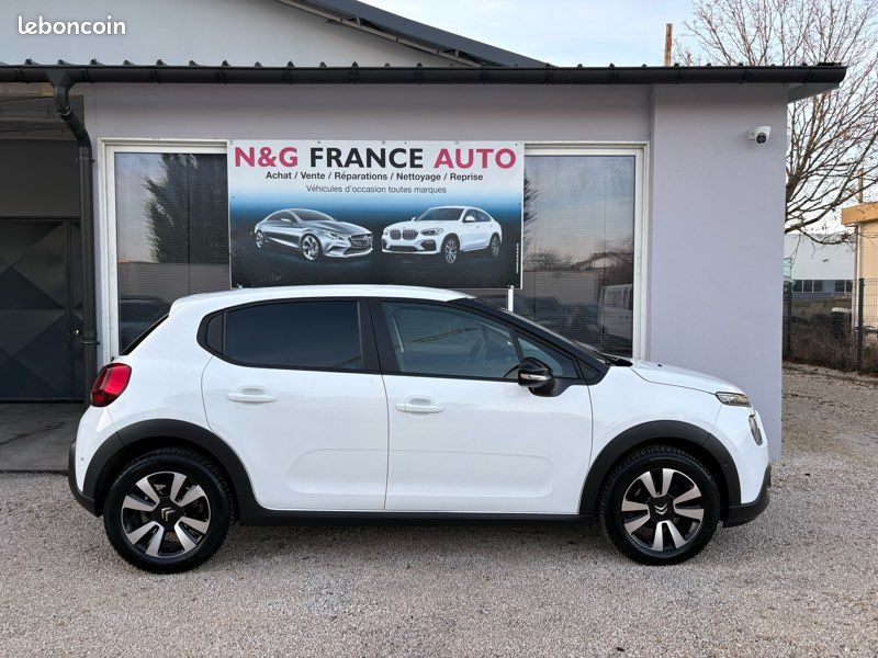 CITROËN C3 1.5 Blue HDi 100 cv Feel 1ère main TVA récupérable (image 8)