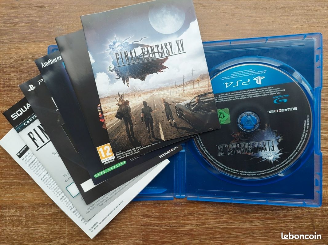 PS4 Final Fantasy XV Luna Edition 1TB – Console Slim édition Limitée – Neuf Sous Blister
