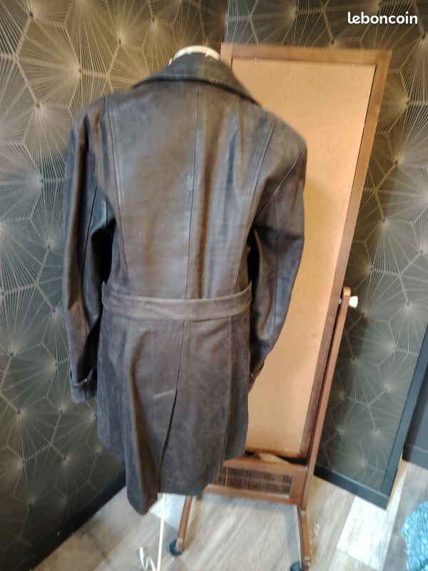 Saharienne En Cuir Promod Femme Taille 38 - Marron - Neuf Sans étiquettes