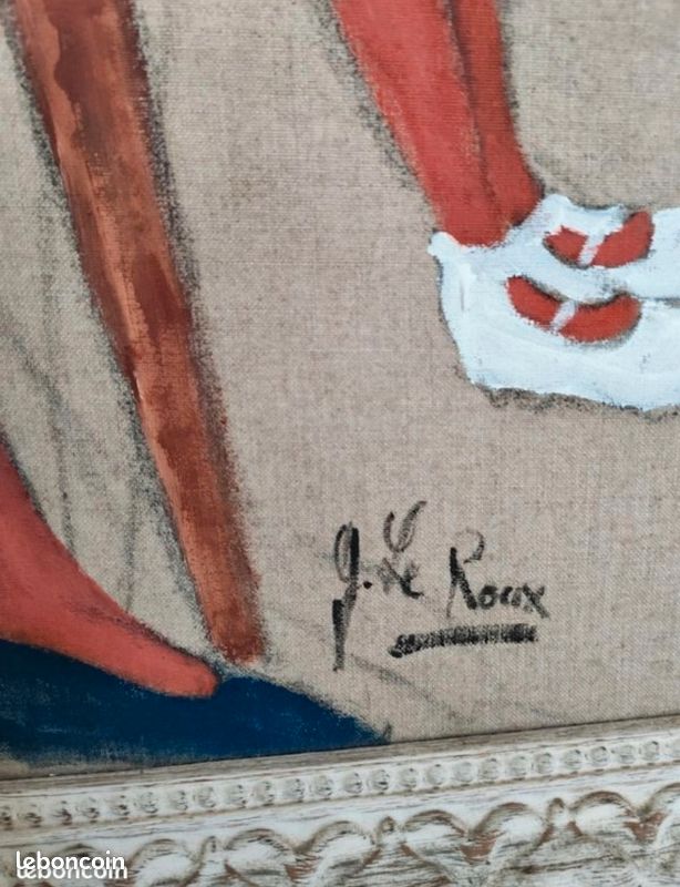 Tableau contemporain Gérard Le Roux Saint-Tropez (image 4)