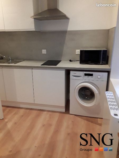 Appartement 1 pièce(s) 31 m²à louer Saint-quentin