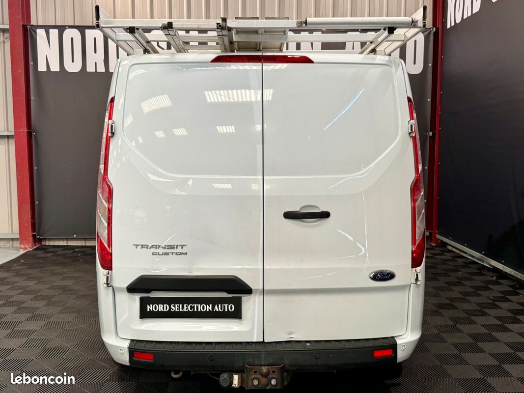 FORD TRANSIT CUSTOM L1 H1 2.0 130 CH BVA6 CLIM / GPS / GALERIE / REGULATEUR / TVA RECUPERABLE 158.453km (image 9)