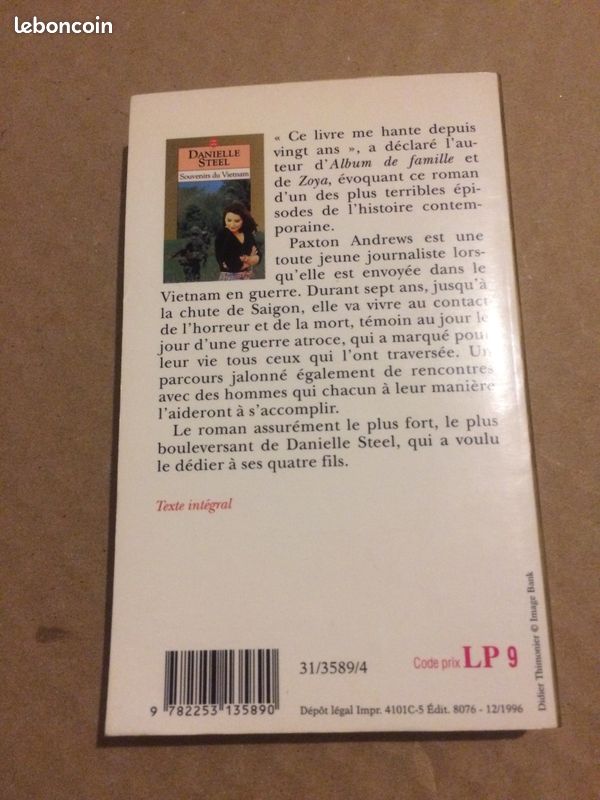 Souvenirs du Viietnam - Danielle STEEL (image 2)