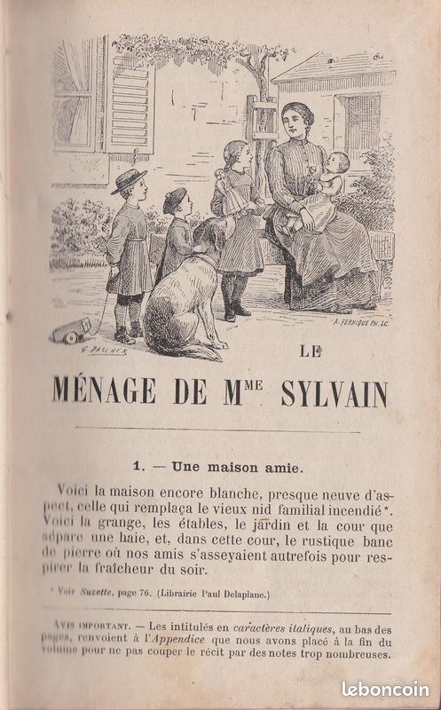 Le MENAGE de Mme SYLVAIN - MR . HALT - 1904 (image 3)