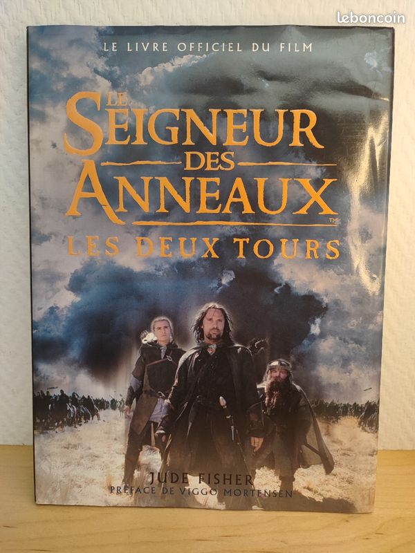 Livre le seigneur des anneaux les deux tours le livre officiel du film (image 1)