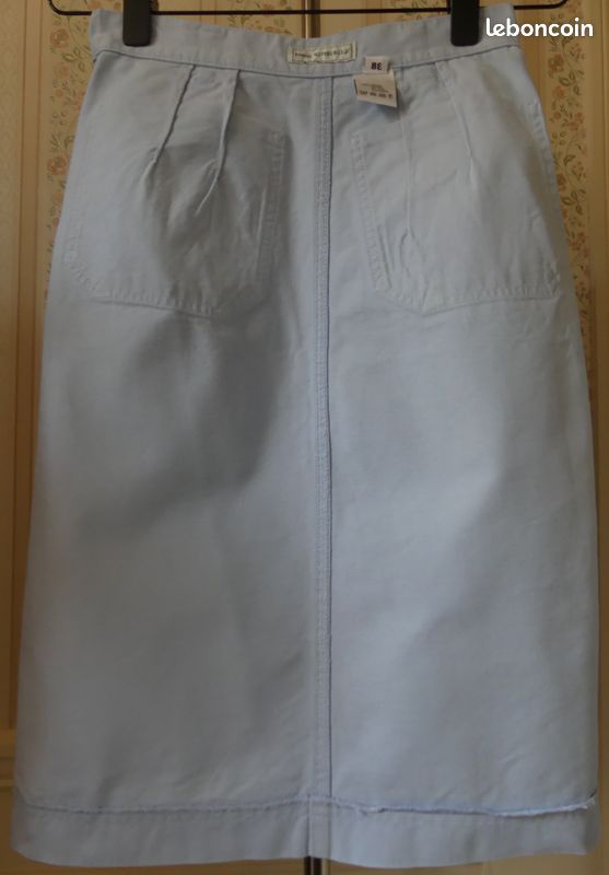 Jupe bleu ciel, excellent état, Mary Kimberley (made in France), droite, sportwear (image 9)