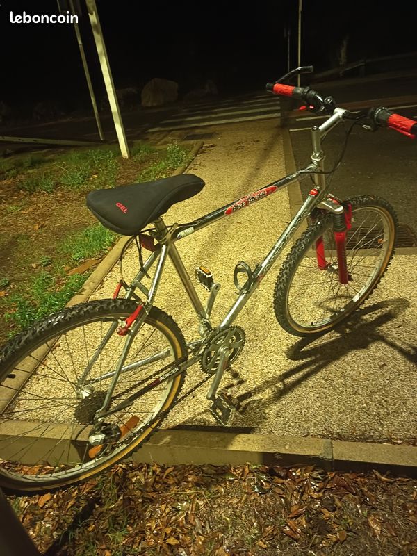 🇫🇷 VTT MERCIER POULIDOR VINTAGE XL gris métallisé Vélos