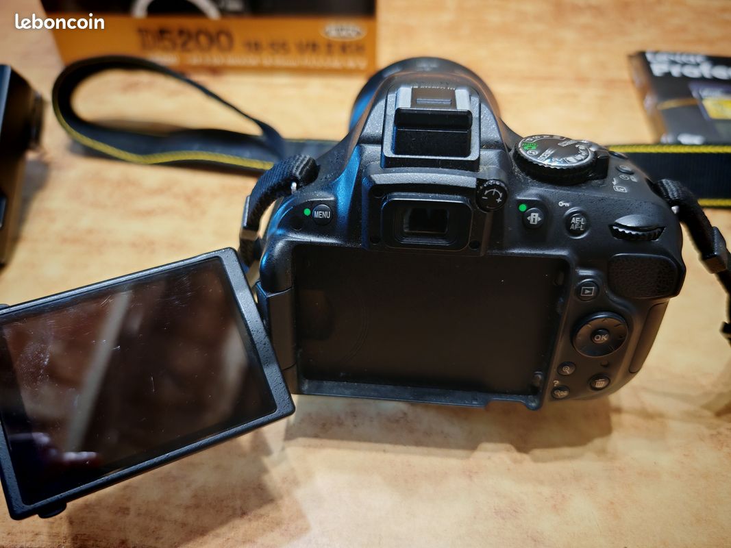 Appareil photo Nikon D5200 avec 2 objectifs - Photo, audio & vidéo