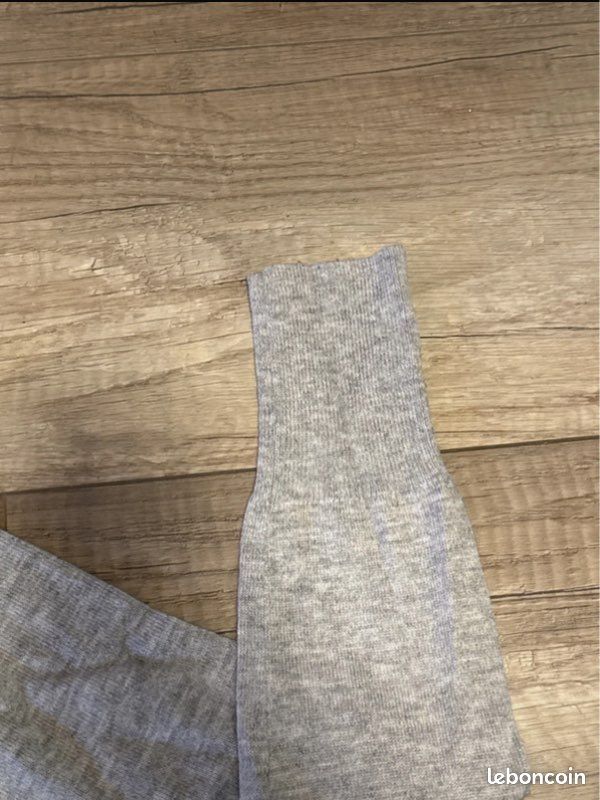 Pull ras du cou en coton Color Blocked