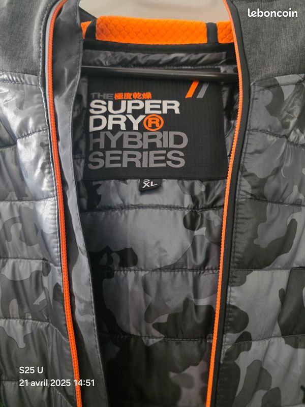 Camouflage Veste Superdry Storm Homme Acheter Vert Veste Superdry