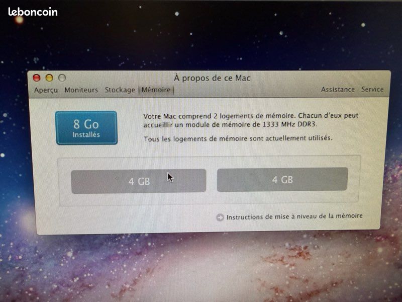 Mac mini 2012 8go mémoire et DD 2T (image 9)