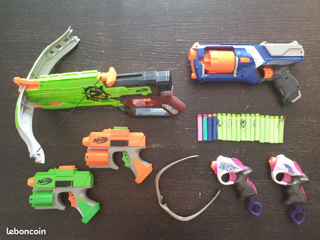 Lot de 6 Nerf avec lunettes (image 1)