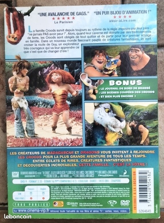 DVD les croods (image 2)