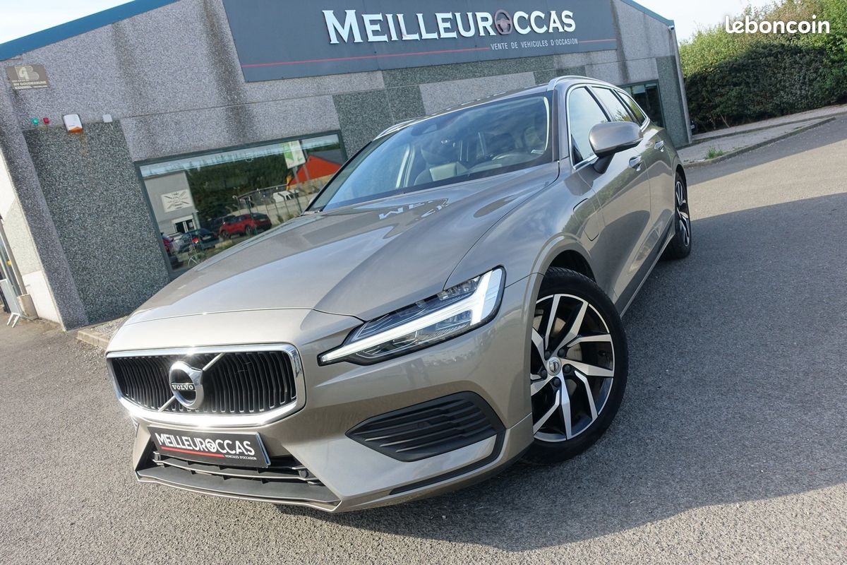 V60 T6 Awd Momentum Hybride Rechargeable Geartronic Phev 340ch Semi-cuir/Gps Europe/Carplay/Hayon électrique/Full LED/Régulateur/1*Main/Garantie 12 mois (image 14)