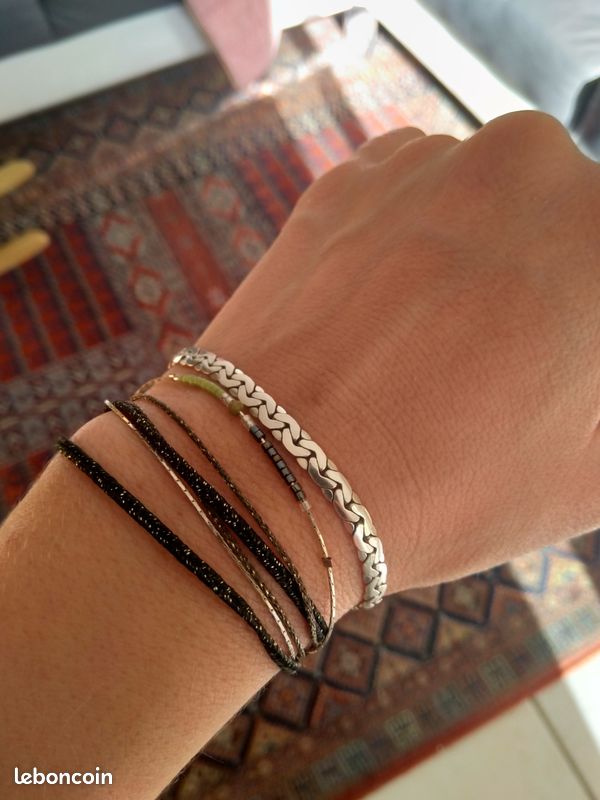 Jolie gourmette argent 8 gr (image 3)