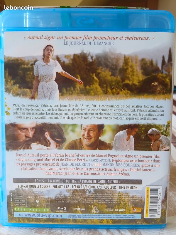 La Fille du Puisatier . Bluray. TBE (image 2)