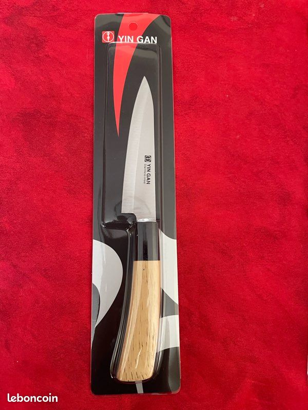Couteau japonais Honesuki lame de Damas