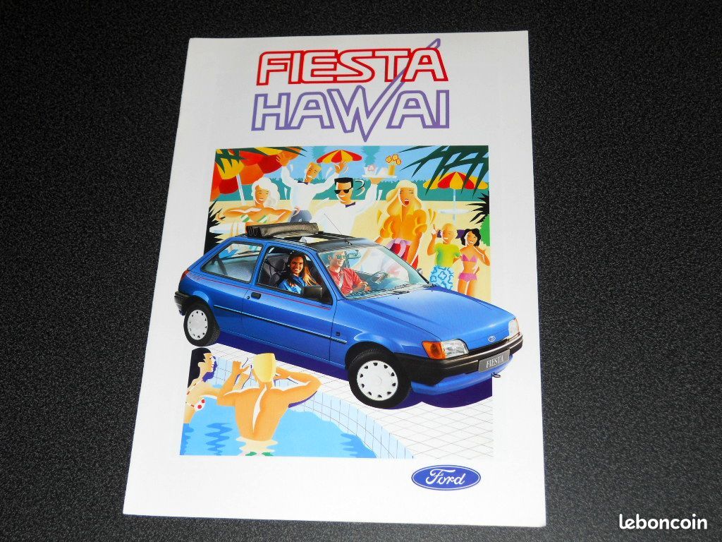 FORD FIESTA HAWAI brochure catalogue édition 08/1992 (image 1)