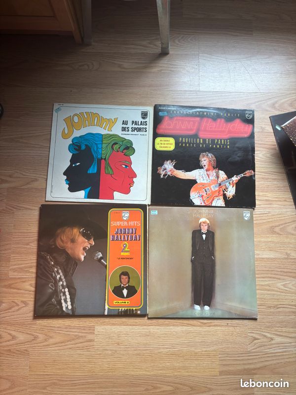 Lot de vinyles Johnny hallyday (image 4)