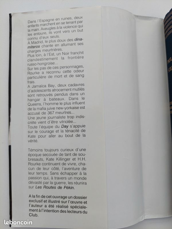 Livre les Routes de Pékin de Paul-Loup Sulitzer très Bon état (image 3)