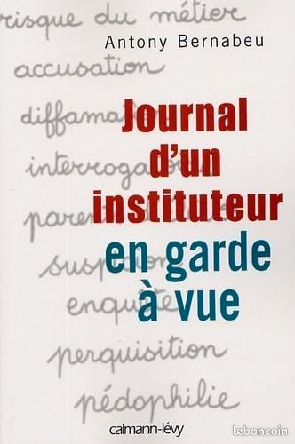 Livre "Journal d'un instituteur en garde à vue" (image 1)