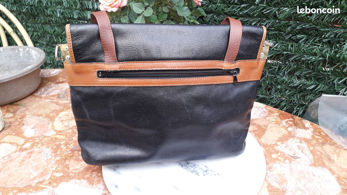 Sac en cuir Pourchet (image 2)