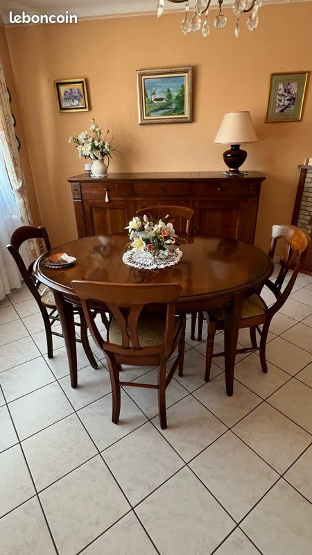 Salle à manger merisier (image 4)