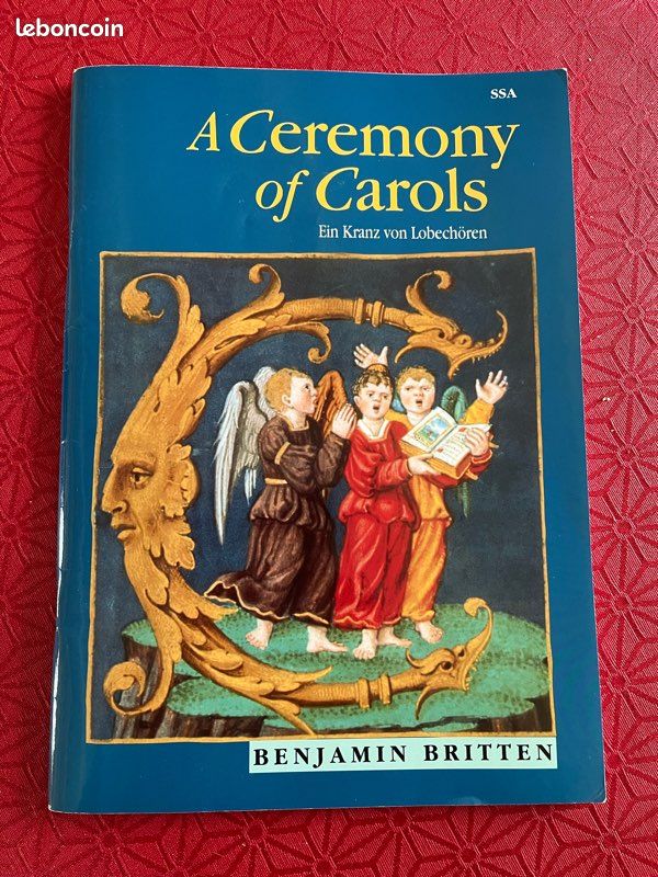 Partitions chant « a ceremony of Carols » Benjamin Britten (image 1)