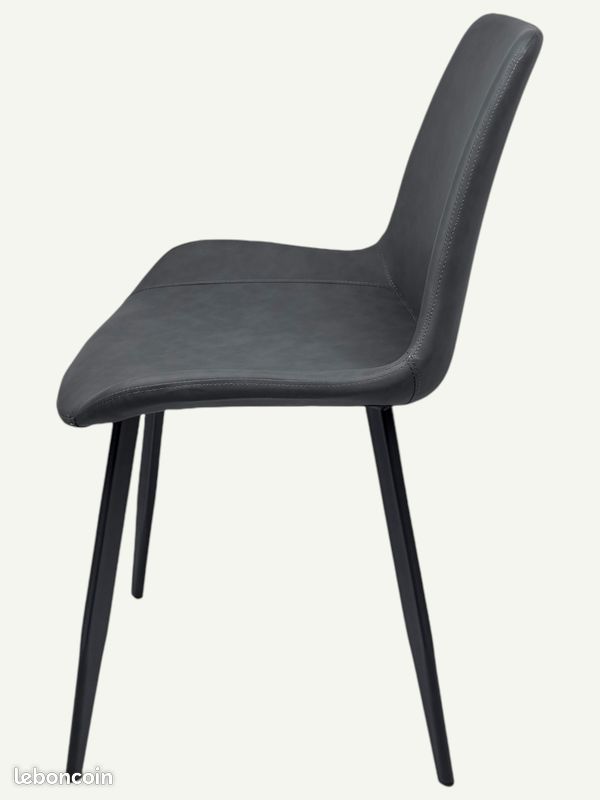 Chaise KURO grise – Élégance et simplicité – 29 (image 5)