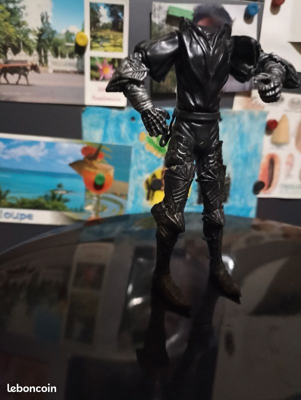 SEIGNEURS des ANNEAUX 2003 / 2 NAZGUL CAVALIER NOIR sans TÊTE 2 FIGURINES (image 8)