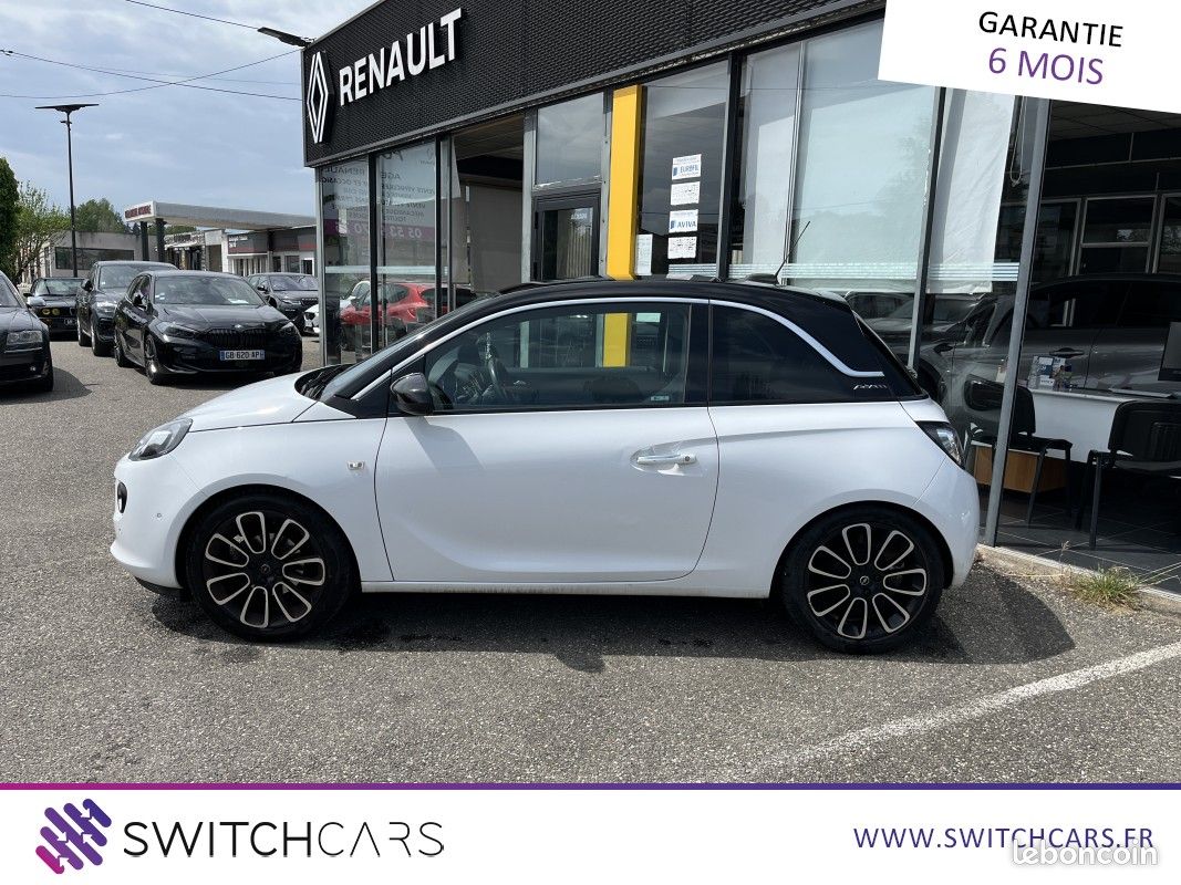 Opel Adam 1.4 87cv Essence * Glam Toit Panoramique Carplay Radars De Recul (image 2)