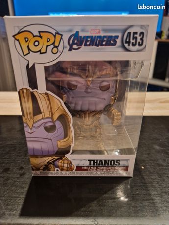 Funko Pop! Thanos – Avengers Endgame – Figurine Vinyle 9,5 Cm – Collection Marvel Officielle