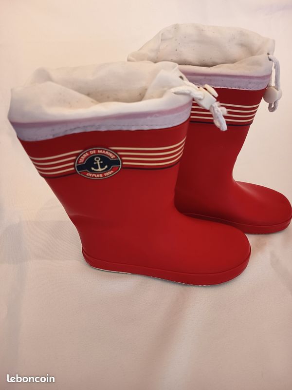 Bottes terre de marins taille 32 (image 1)