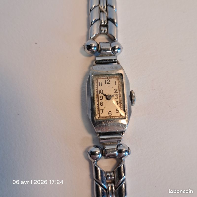 Montre femme vintage art déco non fonctionnante - Montres & Bijoux
