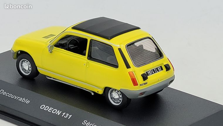 RENAULT 5 SUPERCINQ SAPEURS POMPIERS - SOLIDO - 1/43