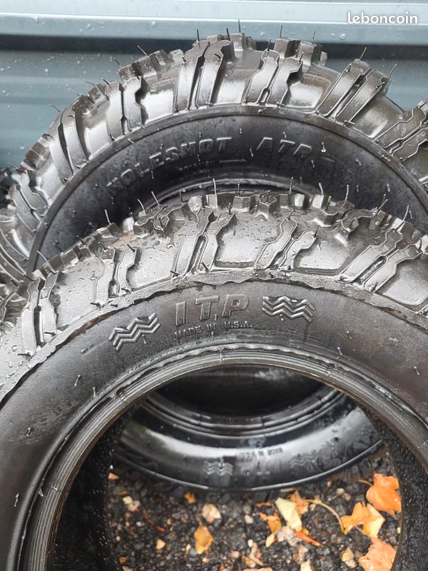 Pneus neuf AV 205/80/12 AR 280/60/12 quad Buggy can-am polaris cf moto yamaha itp atr (image 3)