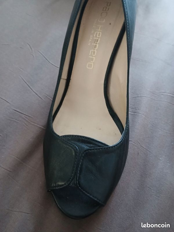 Chaussures femme p 37 noire (image 1)